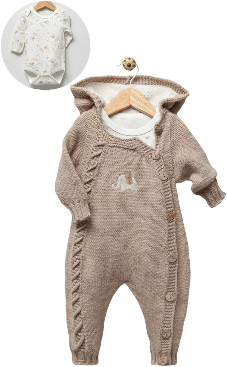 Megztas kombinezonas,kompletas