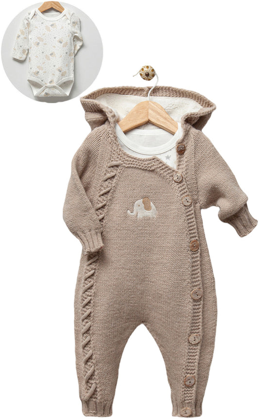 Megztas kombinezonas,kompletas